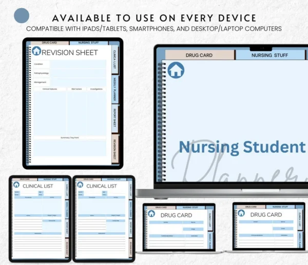 The Ultimate Nursing Student Digital Planner - Image 2